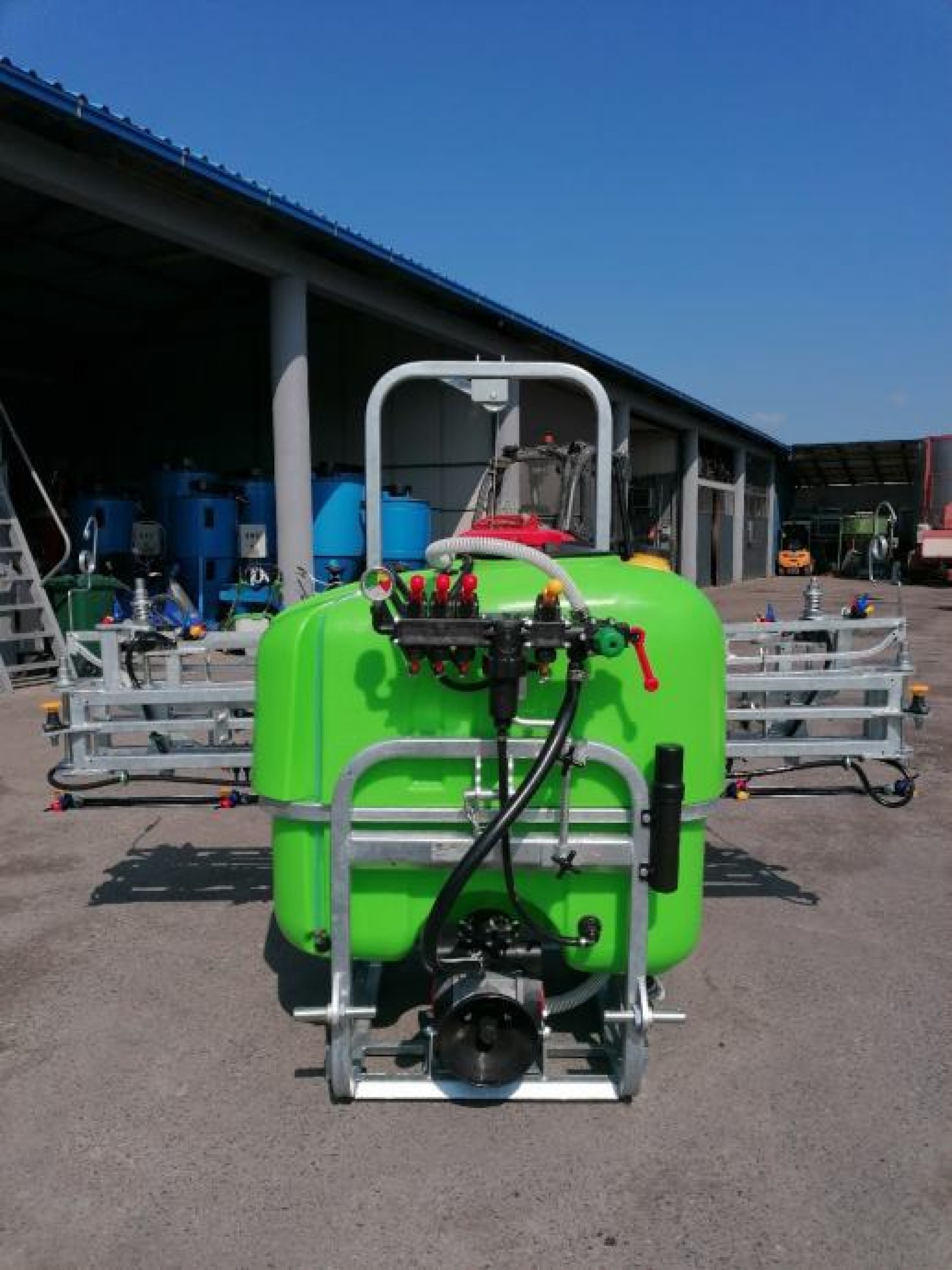 Prskalica TOLMET 400L, 12m grane