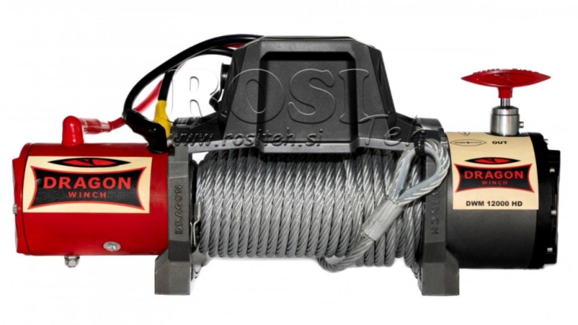 12V in 24V ELEKTRIČNO VITLO 5443kg