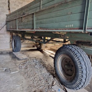 Prikolica Fortuna, 7.5 t, dvostrani kiper