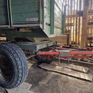 Prikolica Fortuna, 7.5 t, dvostrani kiper