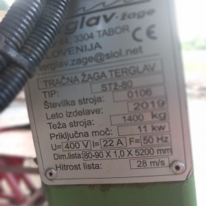 Tračna zaga terglav