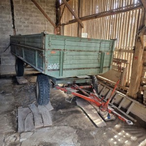 Prikolica Fortuna, 7.5 t, dvostrani kiper