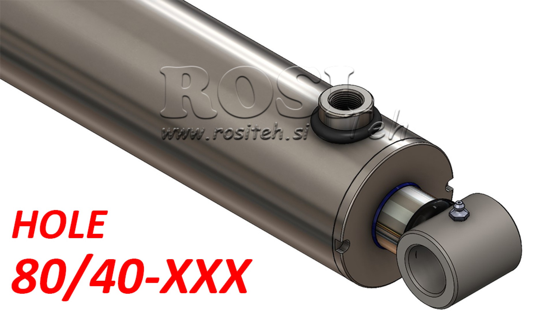 hidraulični cilindar 80/40 HOLE radni hod od 100 do 1000mm6