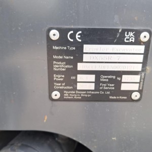 Doosan Kurzheckbagger DX 55R-7 inkl. Powertilt 2022