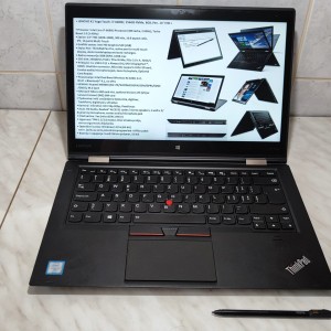 ️LENOVO X1 Yoga Touch, i7-6600U, 256GB NVMe, 8GB, Stylus, 14″ FHD + OFFICE PAKET️