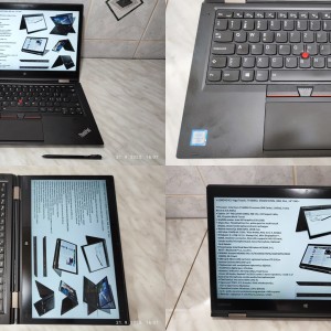 ️LENOVO X1 Yoga Touch, i7-6600U, 256GB NVMe, 8GB, Stylus, 14″ FHD + OFFICE PAKET️