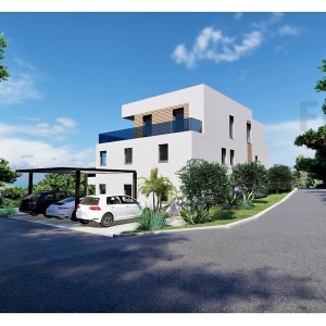Projekt vile s bazenom (3 apartmana) - Milna (otok Brač)