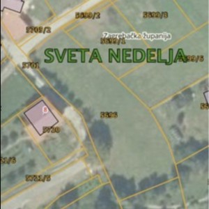 Građevinsko zemljište 1445 m², Jagnić Dol, Sveta Nedelja