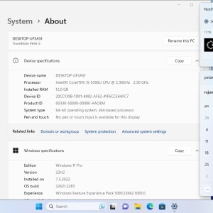 ️ACER TravelMate P645, i5-5300U, 12GB, 256 M.2 SSD, 14", Magnezij-Aluminijsko kučište️