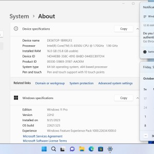 ️HP EliteBook x360, i5–8350U, 16GB, 1000GB NVMe, FHD Touch, Office paket️