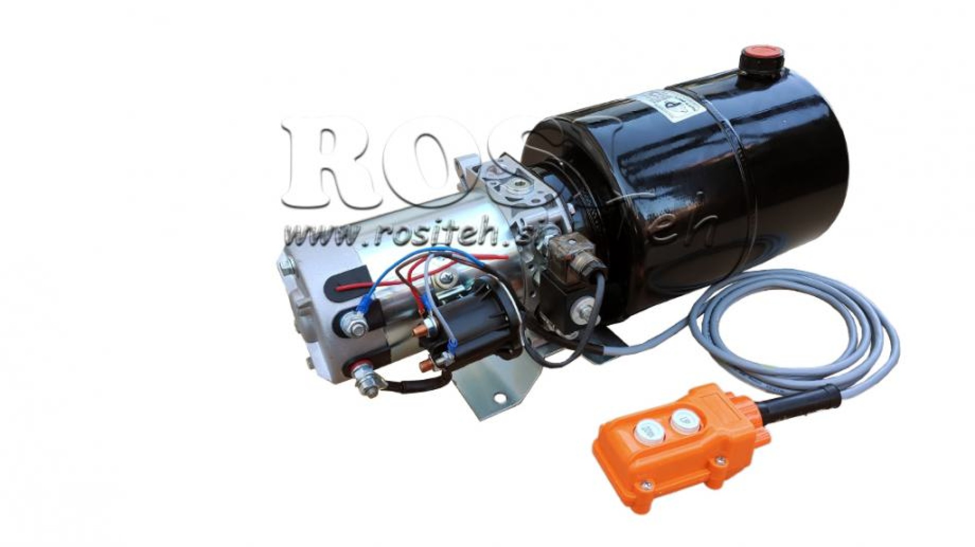 Hidraulični agregat 12V in 24V jednoradni 8 lit