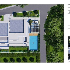 Projekt vile s bazenom (3 apartmana) - Milna (otok Brač)