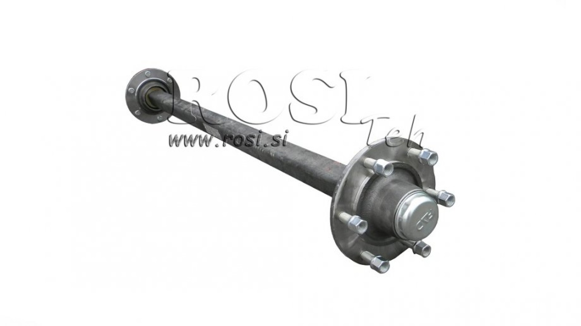 Osovina za traktrsko kiper prikolicu 4800 kg (1500 mm)