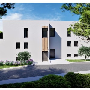 Projekt vile s bazenom (3 apartmana) - Milna (otok Brač)