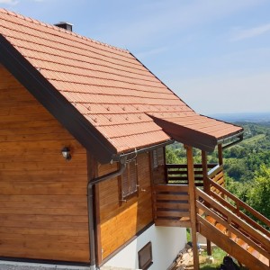 Drvena kuća 8x5m