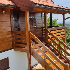 Drvena kuća 8x5m