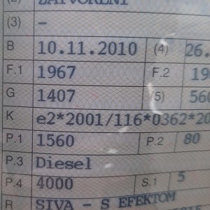 PEUGEOT 308SW 1.6 HDI REGISTRIRAN DO 03/24 HITNO 