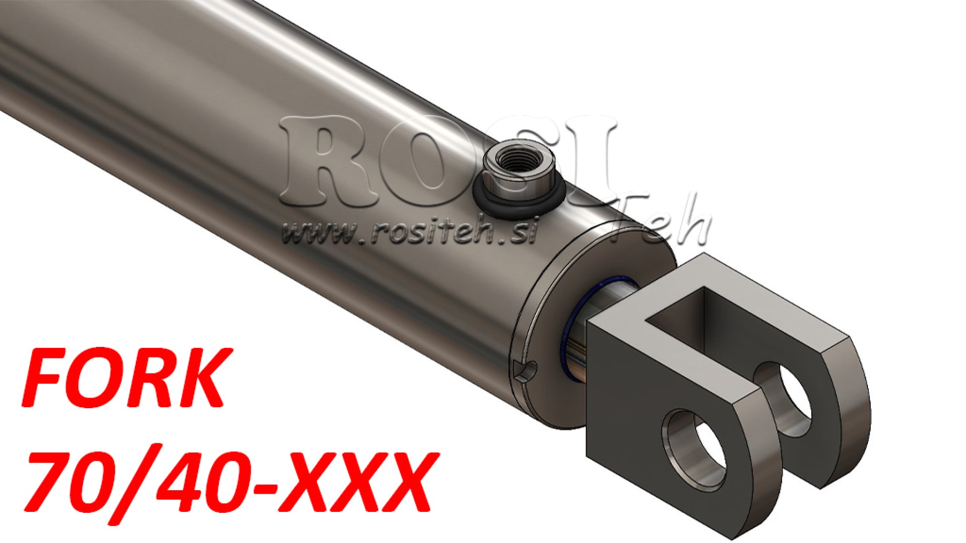 Hidraulični cilindar 70/40 FORK radni hod od 100 do 1000mm