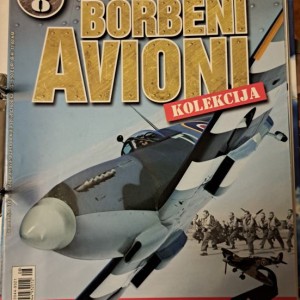 Časopis Borbeni avioni Spitfire