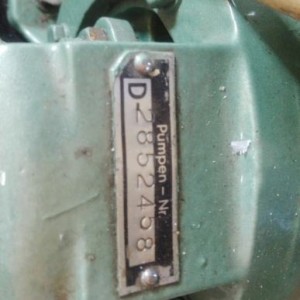 VAKUM PUMPA Rezervoar 1600 lit