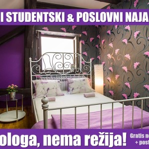 Studentski i poslovni najam/ZG-centar, nema pologa, nema režija!/