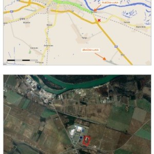 Zemljište s devastiranim objektom - Industrijska zona Nemetin