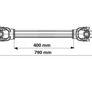 ECO KARDAN 790mm 35-60HP STANDARD