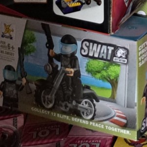 Igračka Swat figura + motor 1