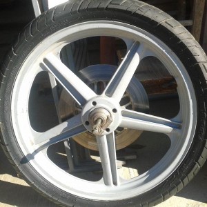 Prodajem Alu felge Par Hysoung 125 Cruiser II Cijena 87€