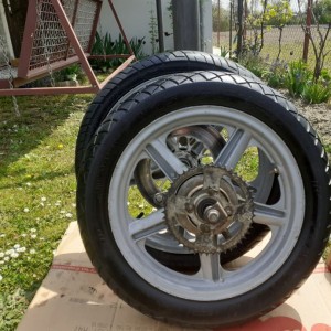 Prodajem Alu felge Par Hysoung 125 Cruiser II Cijena 87€