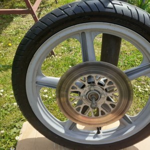 Prodajem Alu felge Par Hysoung 125 Cruiser II Cijena 87€
