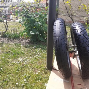Prodajem Alu felge Par Hysoung 125 Cruiser II Cijena 87€