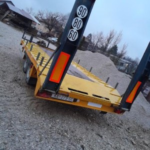 prikolica tandemka 6,5 t