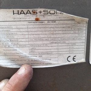 Peć na drva Haas+Sohn