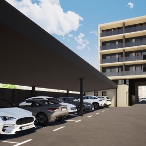 Dvosoban stan u novogradnji s parkingom - Novi grad (Osijek)