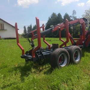 Prikolica sa kranom