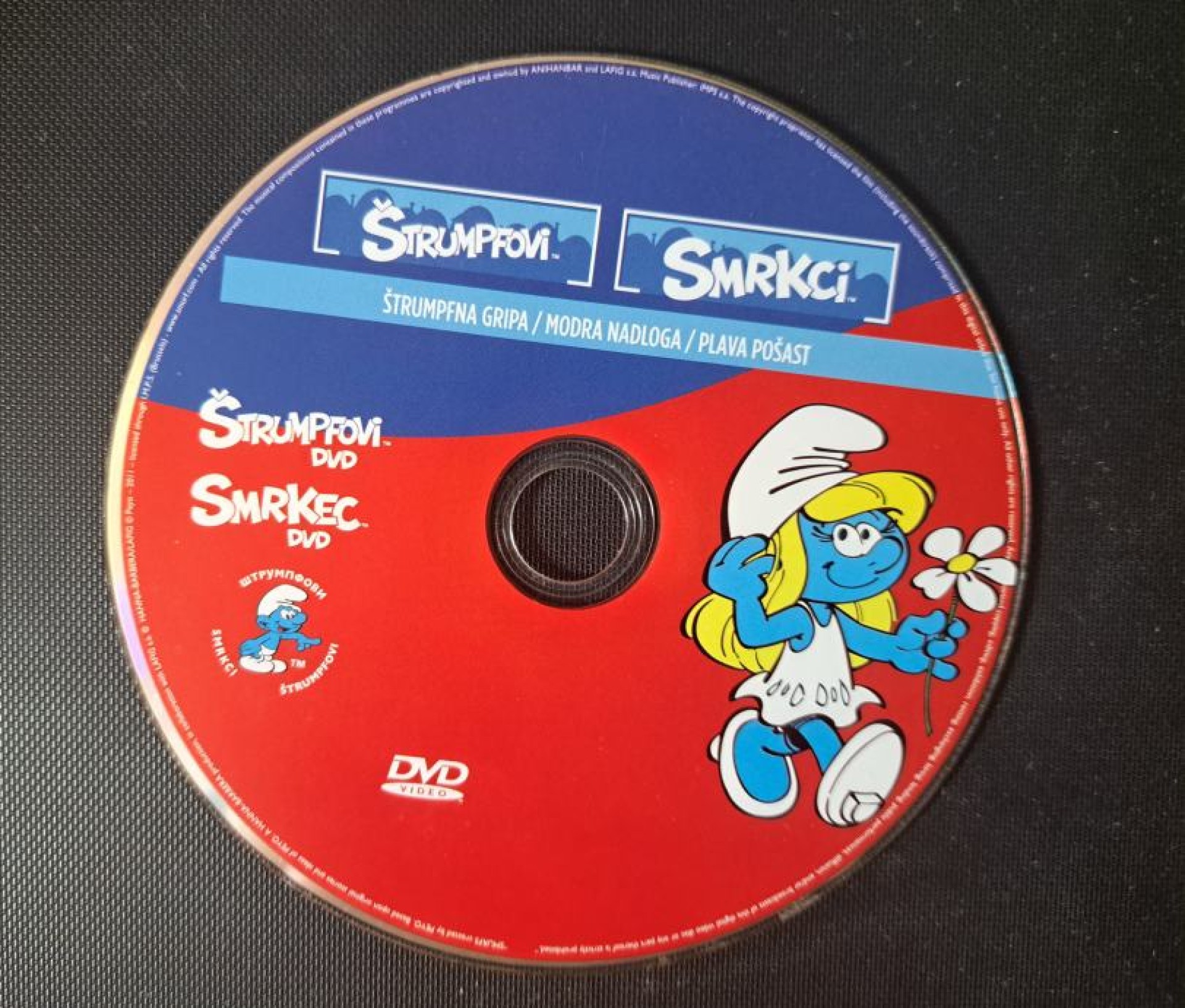 DVD animirani film (crtani) Štrumpfovi II