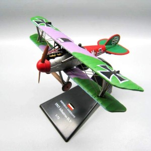 Metalni gotovi model maketa avion Albatros D.V Diecast 1/72 1:72