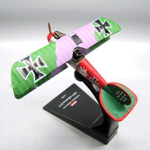 Metalni gotovi model maketa avion Albatros D.V Diecast 1/72 1:72
