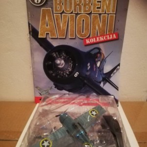 Metalni gotovi model maketa avion Wildcat F4F Diecast 1/72 1:72