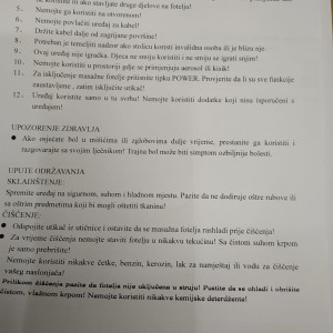 Masažna stolica