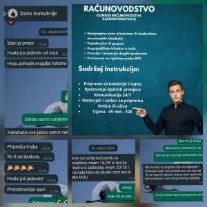 Instrukcije - Računovodstvo