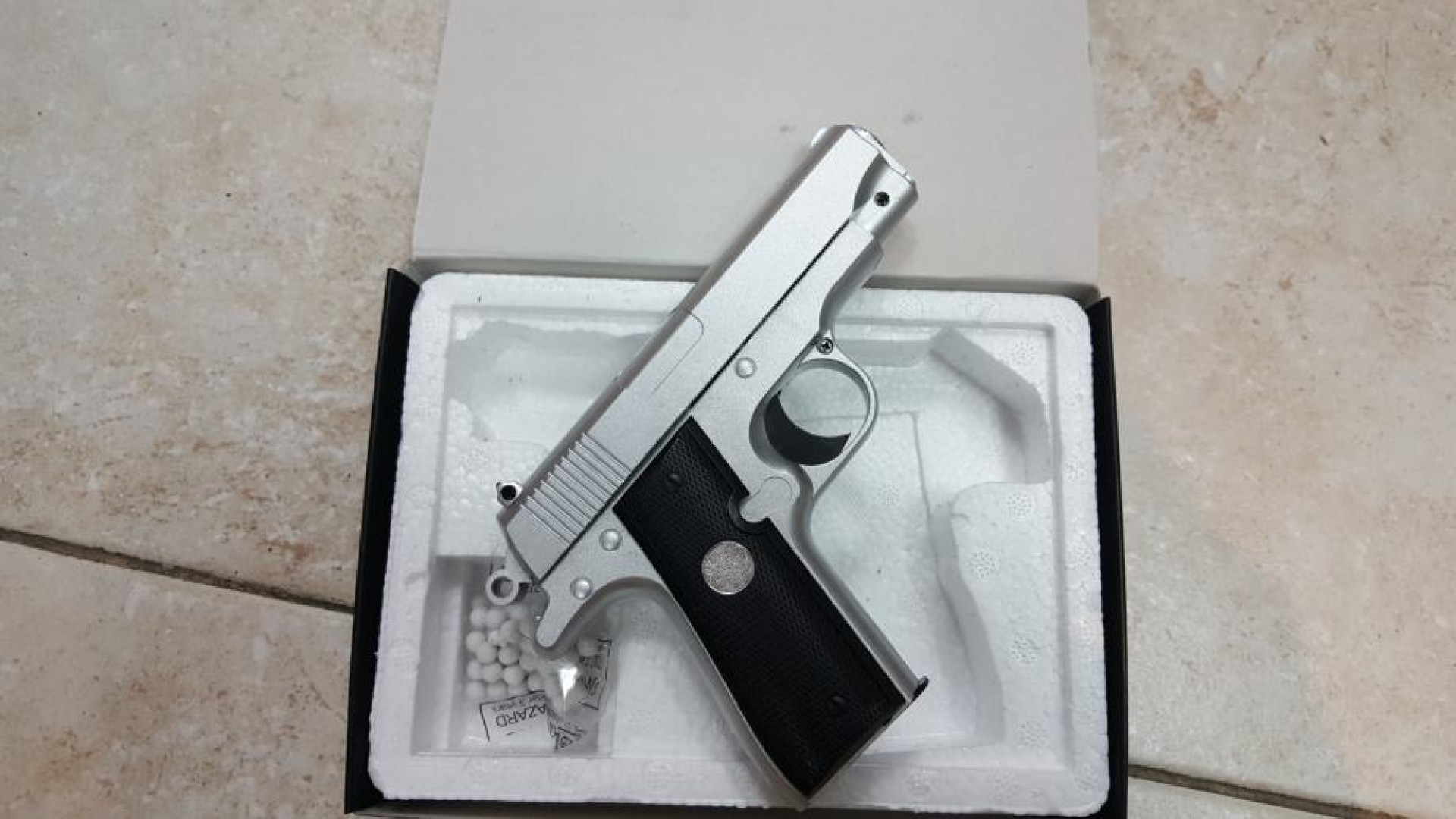 Airsoft gun G 2 AIR soft Pištolj Airsoft Srebrni