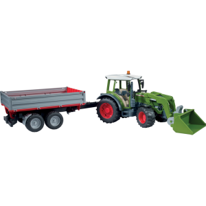 IGRAČKA TRAKTOR FENDT S PREDNJIM UTOVARIVAČEM I PRIKOLICOM