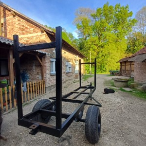 Prikolica za drva lafet kare ceza