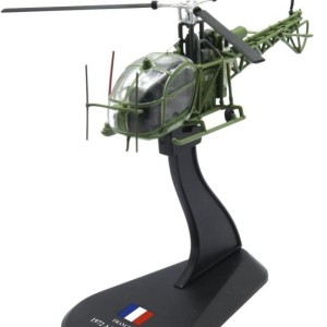 Metalna gotova maketa model helikopter Alouette 2 diecast 1/72 1:72