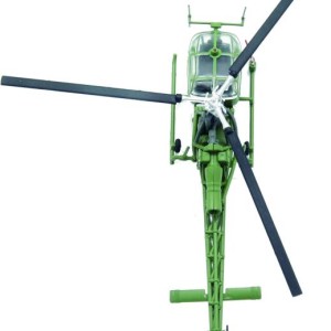 Metalna gotova maketa model helikopter Alouette 2 diecast 1/72 1:72