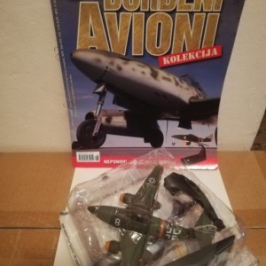 Metalni gotovi model maketa avion Messerschmitt Me 262 Diecast Deagostini