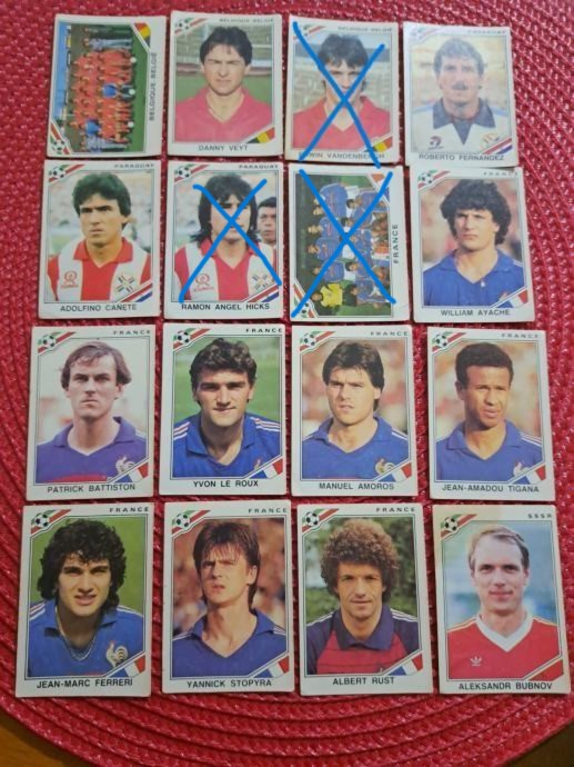 Samoljepljive sličice Mexico 86. - Nogomet 2