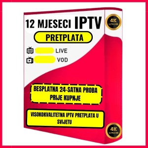 Najbolji iptv Diljem Svijeta Kanali Pretplata Rezolucija Visoke Kvalitete